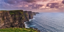 Panoramabild Cliffs of Moher Irland