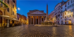 Panoramabild Pantheon Rom Italien