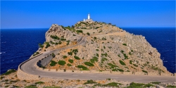 Panoramabild Mallorca Leuchtturm Cap Formentor