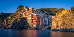 Panoramabild Riomaggiore - Cinque Terre Italien