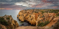 PanoramabildSunset Algarve Portugal