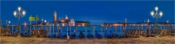 Panoramabild Venedig Blick auf San Giorgio Maggiore