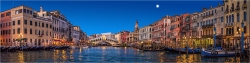 Panoramabild Venedig Italien der Canal Grande