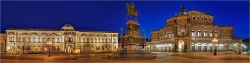 Panoramabild Dresden Semperoper am Opernplatz