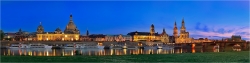 Dresden Skyline am Abend