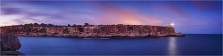 Panoramabild Leuchtturm und Hafen Cala  Mallorca