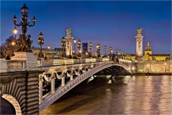 Wanddeko Paris am Pont Alexandre III