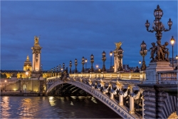 Wanddeko Am Pont Alexandre III Paris