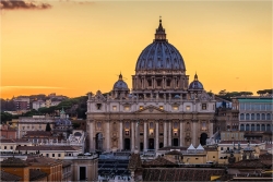 Wandbild Rom Petersdom Vatikan