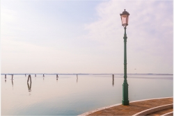 Wandbild Laterne Burano Venedig