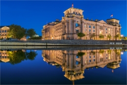 Wandbild Berlin Reichstag