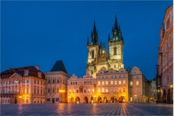 Wanddeko Prag Teynkirche