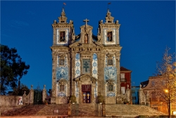 Wanddeko Igreja de Santo Ildefonso Porto Portugal