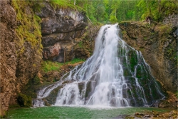 Wanddeko Wasserfall bei Golling Österreich