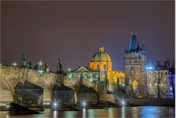 Wanddeko Karlsbrücke Prag