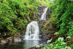Wanddeko Wasserfall Isle of Skye Schottand