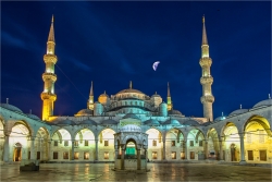 Wanddeko Baue Moschee Istanbul Türkei