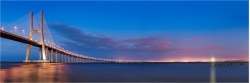 Panoramabild Vasco da Gama Brücke Lissabon