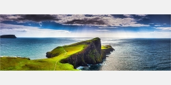 Panoramabild Nest Point Isle of Skye Schottland
