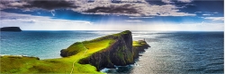 Panoramabild Nest Point Isle of Skye Schottland
