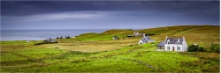 Panoramabild Landschaft der Isle of Skye Schottland