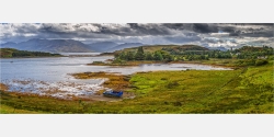 Panoramabild Landschaft Isle of Skye Schottland