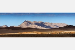 Panoramafoto der Landschaft Namibias