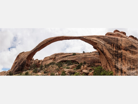 Panoramabild Stone Arch im National Park Utah USA