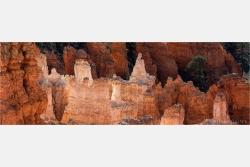 Panoramabild Erosionen im Bryce Canyon Utah USA