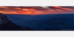 Panoramafoto Grand Canyon South Rim Arizona USA