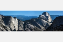 Panoramafoto Half Dome Yosemite National Park USA