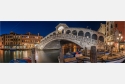 Panoramafoto Rialto Brücke Venedig Italien