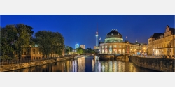 Panoramabild Berlin Museumsinsel und Funkturm