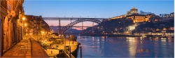 Panoramafoto Dom Luis Brücke Porto Portugal