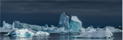 Panoramabild Antarktische Halbinsel Eiswelten Booth Island