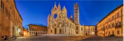 Panoramabild Kathedrale di Santa Maria Siena Toskana