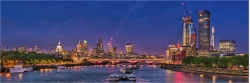 Panoramabild Skyline von London