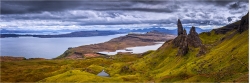 Panoramafoto Old man of Storr Isle of Skye Schottland