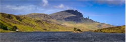 Panoramabild Loch Fado Isle of Skye Schottland