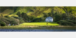 Panoramabild Landhaus am See Irland