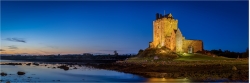 Panoramabild Burg Dunguaire Kinvarra Irland