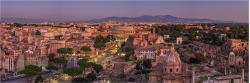 Panoramafoto Skyline Rom Italien