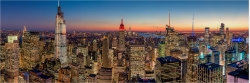 Panoramabild Skyline New York Manhattan