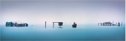 Panoramafoto Fischerstege Pellestrina Venedig