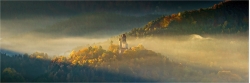 Panoramafoto  Pfalz Burg Berwartstein bei Erlenbach