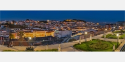 Panoramafoto Portugal Skyline Lissabons