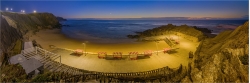 Panoramafoto  Praia Formosa Portugal