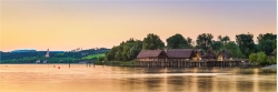 Panoramafoto  Ein Sommerabend am Bodensee