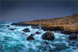 Wanddeko Irland Giant Causeway Meereslandschaft