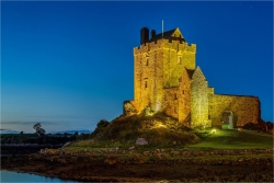 Wanddeko Die Burg Dunguaire Kinvarra Irland 